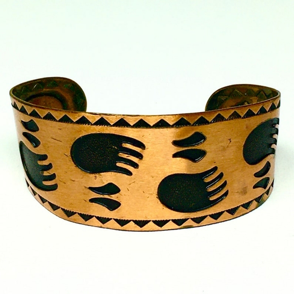 Bell Trading Post solid copper cuff - Picture 5 of 5
